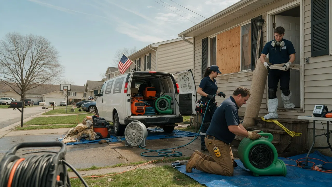 Water Damage Restoration in Bath, IL near me
